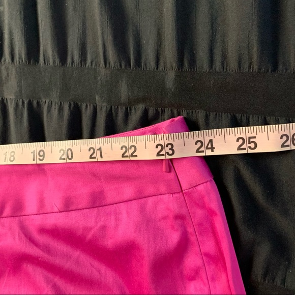 COPY - NWT Lane Bryant plus size fushia magenta stretchy pencil skirt Size 26 - Picture 12 of 12